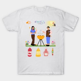 barbeque grill time bbq lover T-Shirt